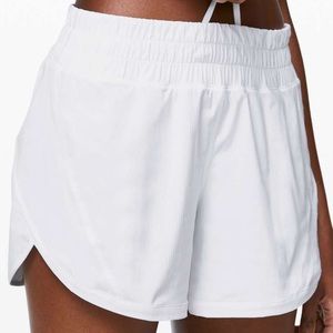 Lululemon Track That Short *5" White Size 4